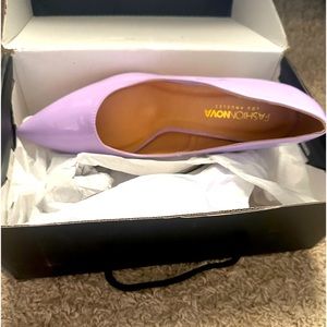 Fashion nova heels pump, color lavender